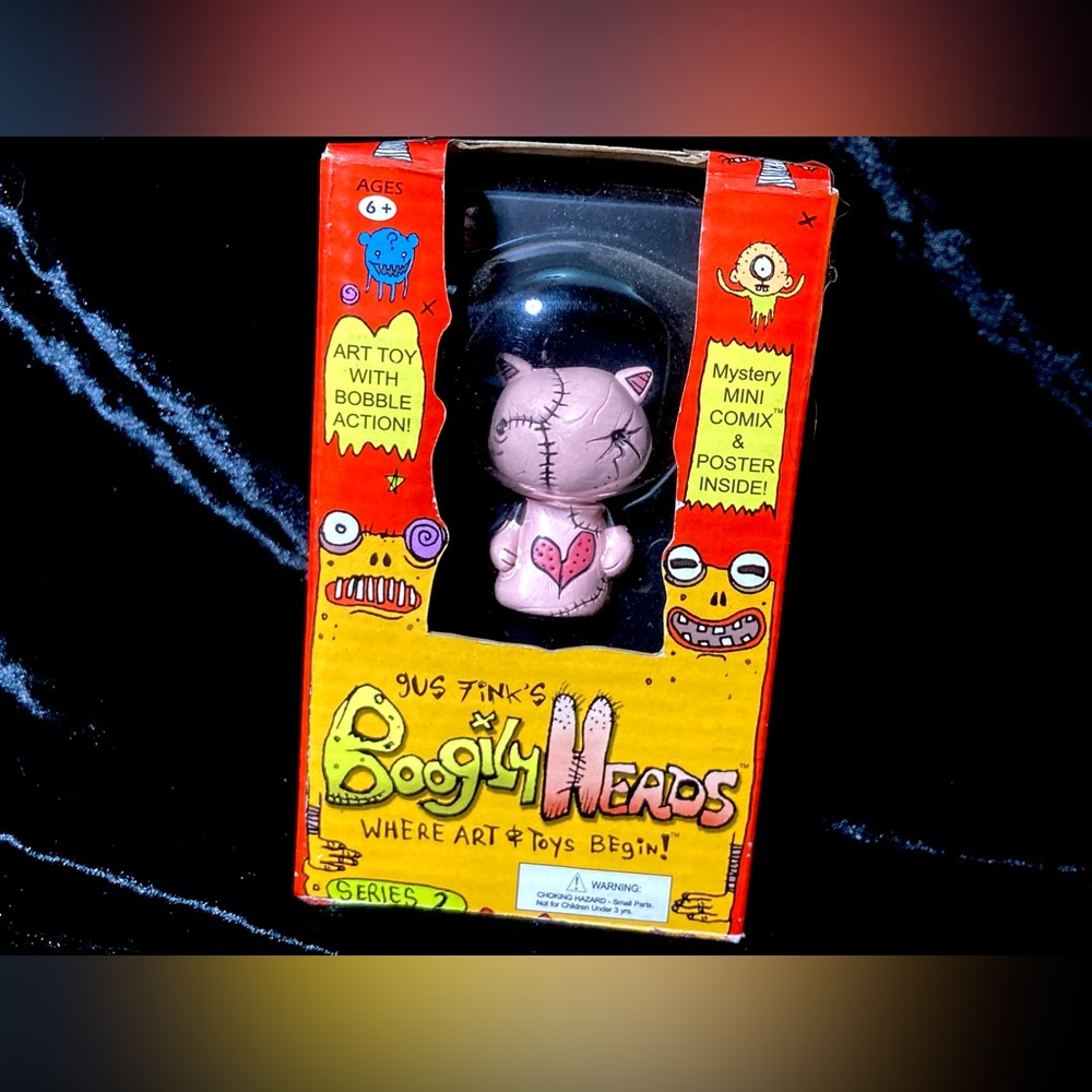 GUS FINK'S BOOGILY HEADS SERIES 2 Collectible Toy | Kitix RARE